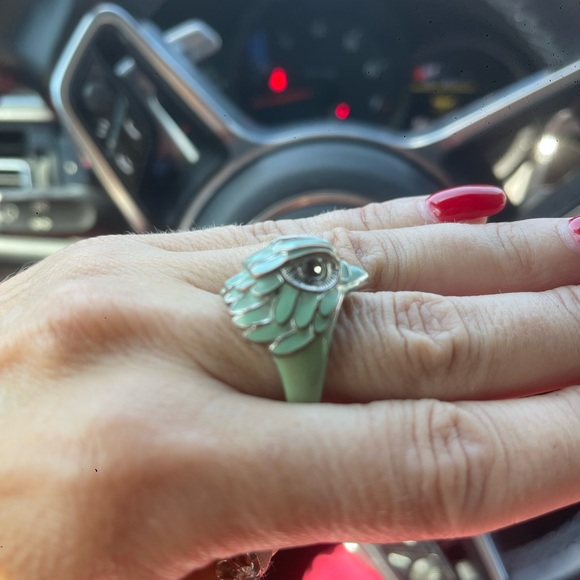 Kurt Geiger London Turquoise Eagle Ring 💎 - Picture 5 of 10